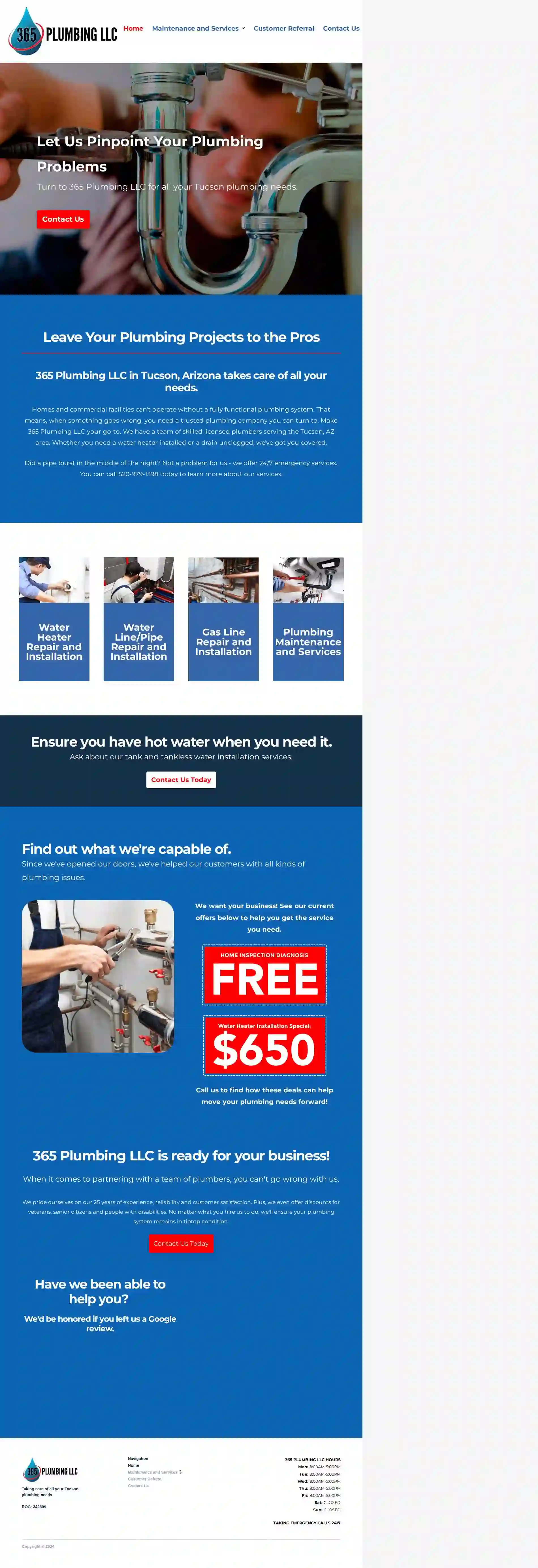 365 Plumbing LLC