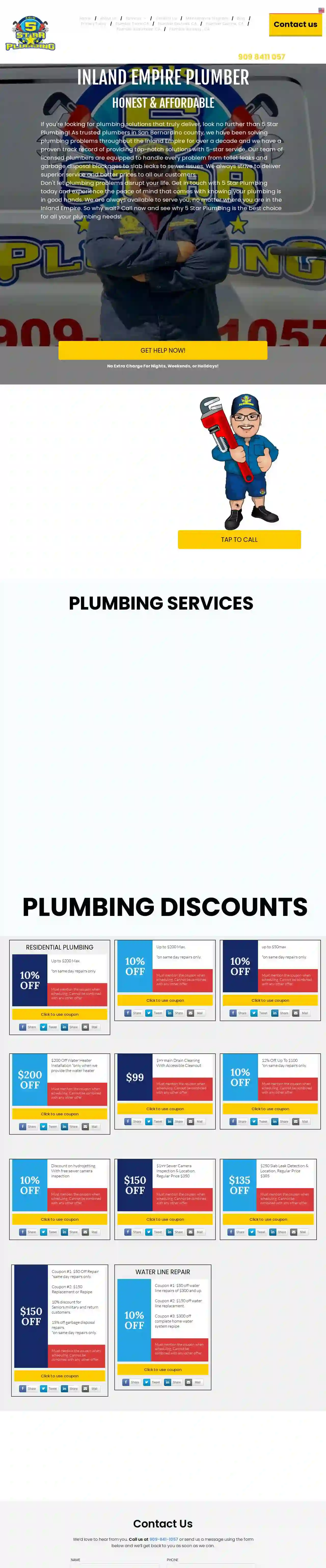 5 STAR PLUMBING LLC