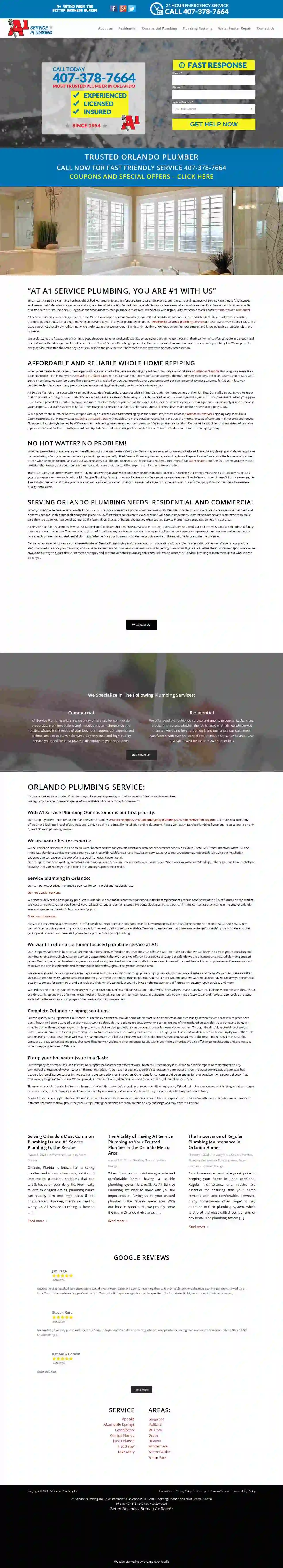 A1 Service Plumbing