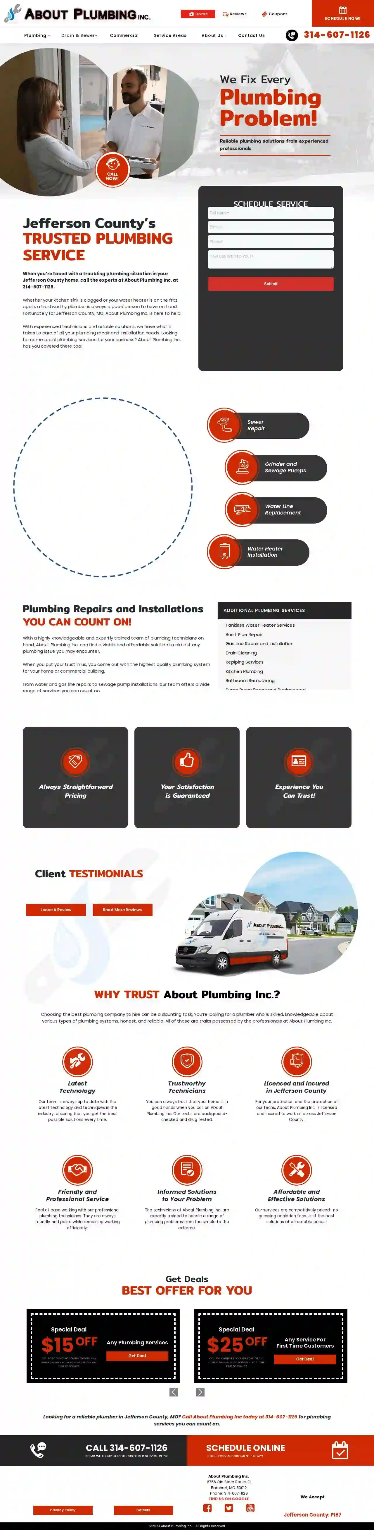 About Plumbing Inc