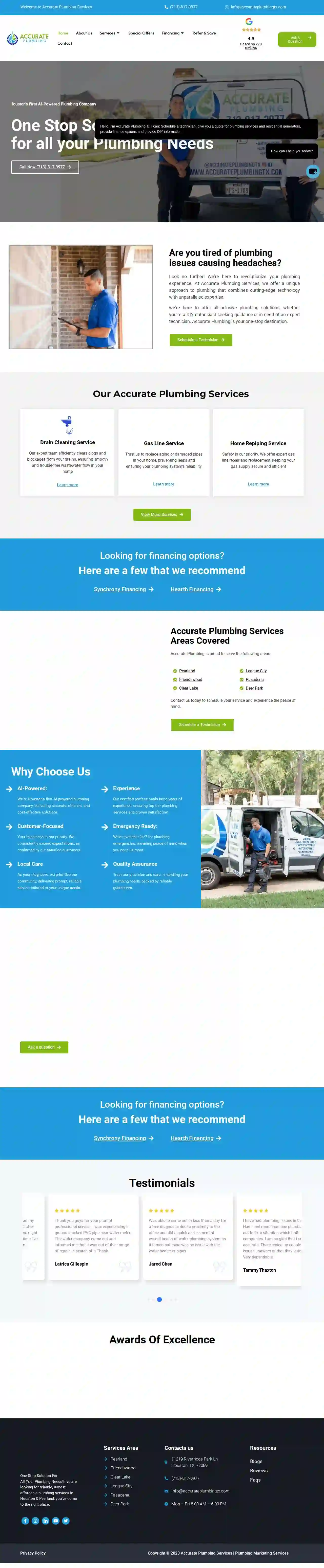 Accurate Plumbing Services