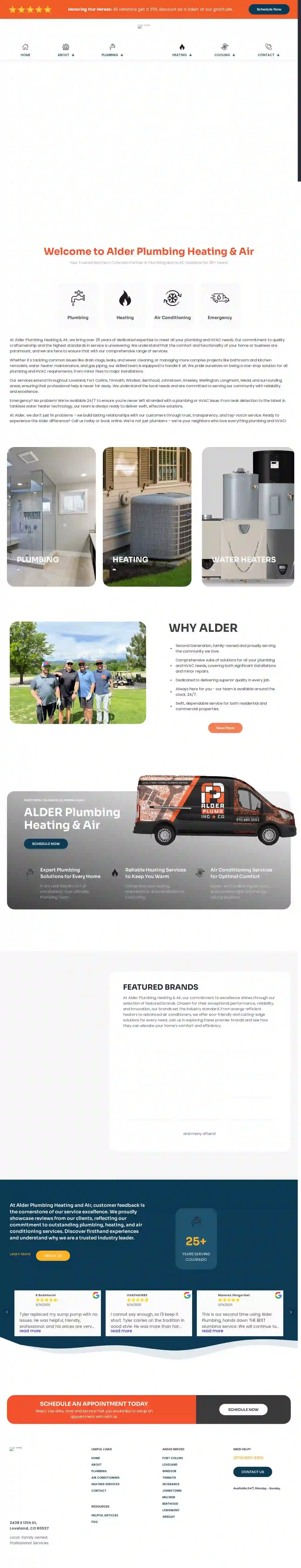 Alder Plumbing, Heating and Air