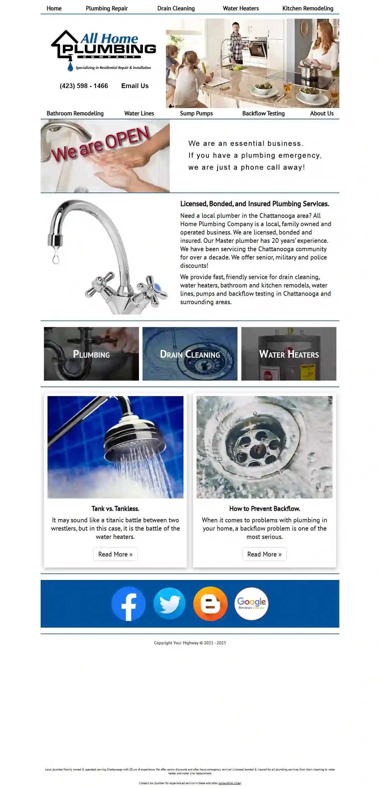 All Home Plumbing Co.