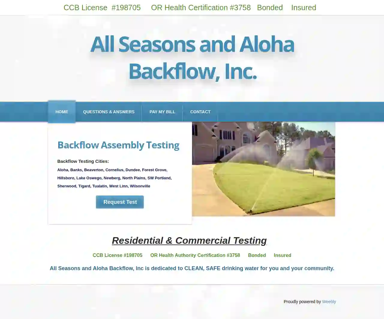 Aloha Backflow