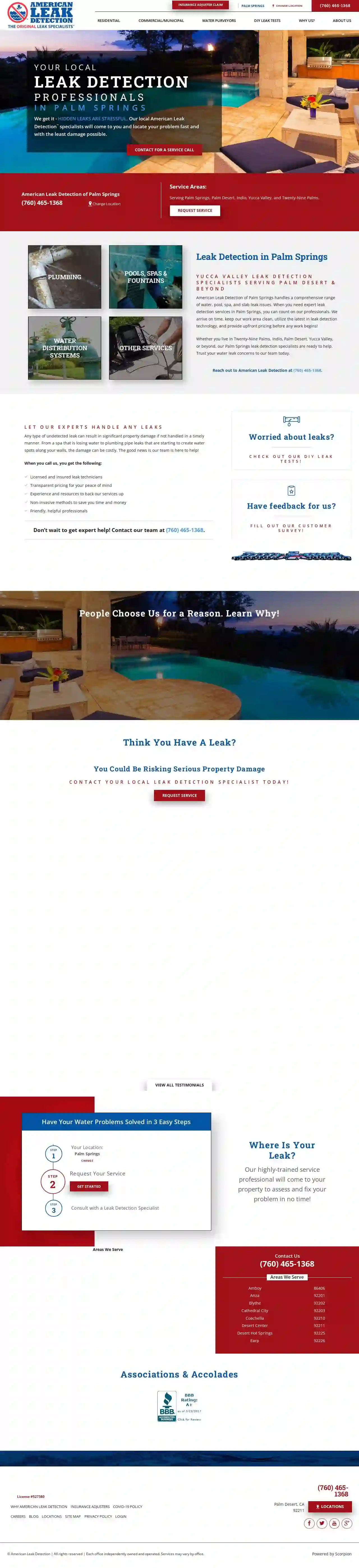 American Leak Detection of Palm Springs