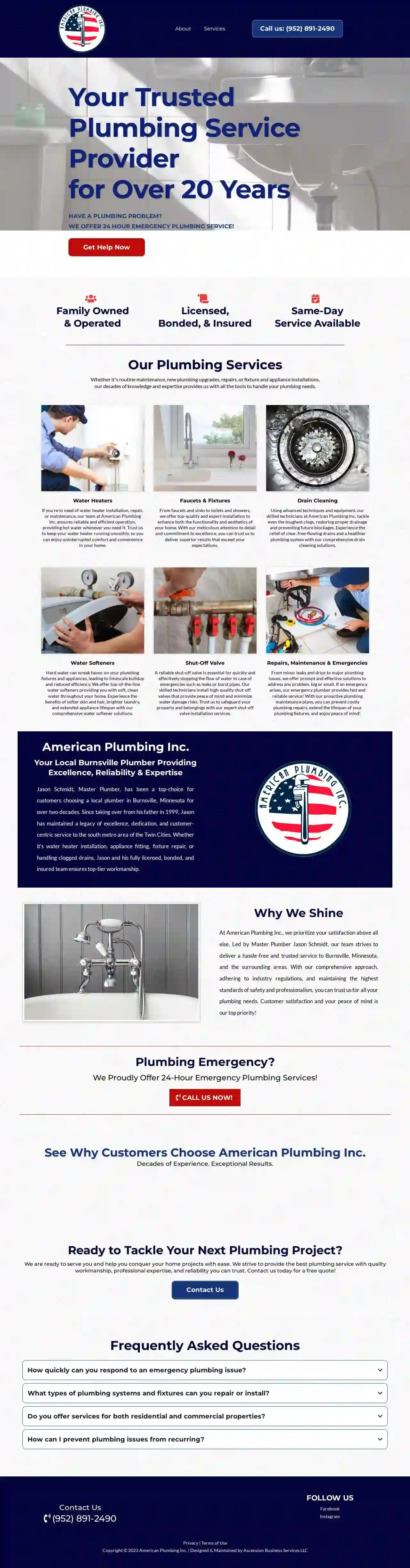 American Plumbing Inc