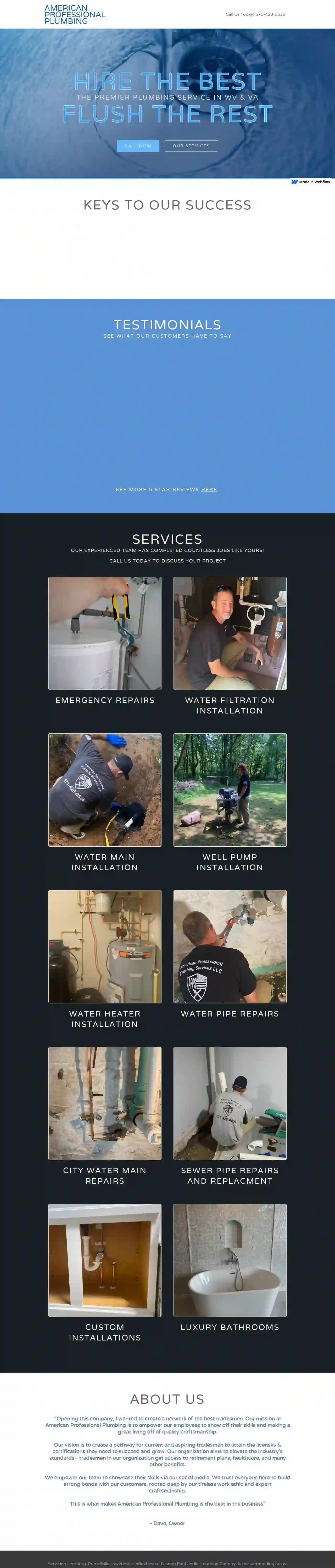 American Professional Plumbing Services Llc