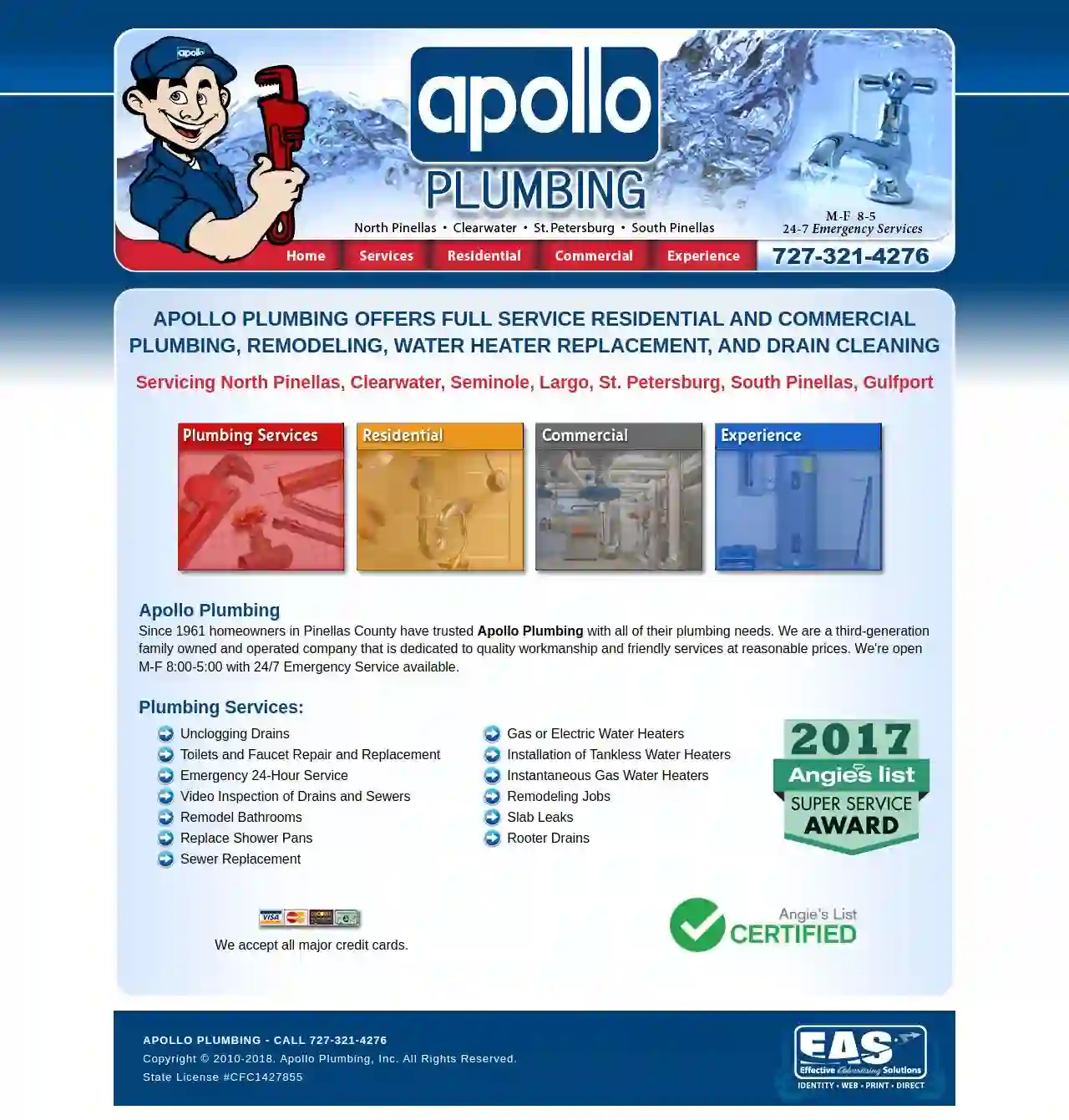 Apollo Plumbing-Pinellas County