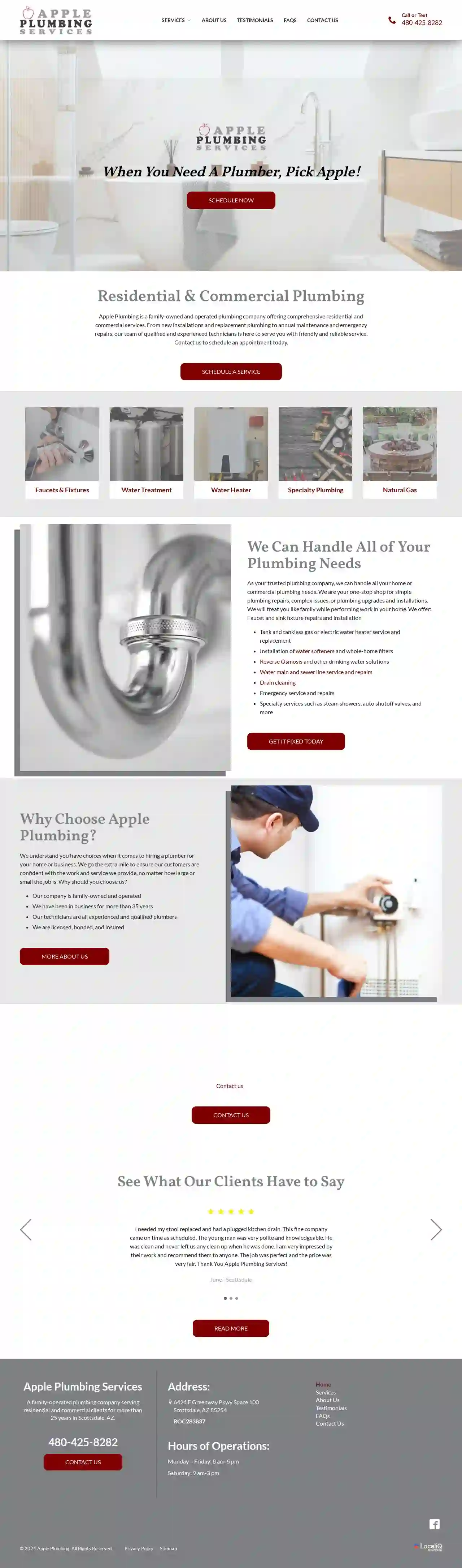 Apple Plumbing Services