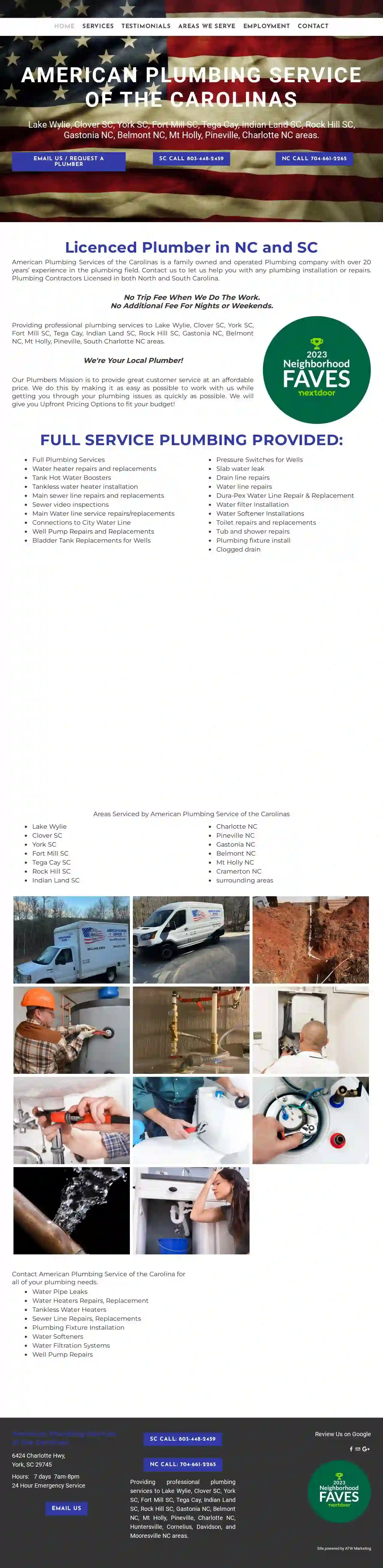 American Plumbing Services of the Carolinas