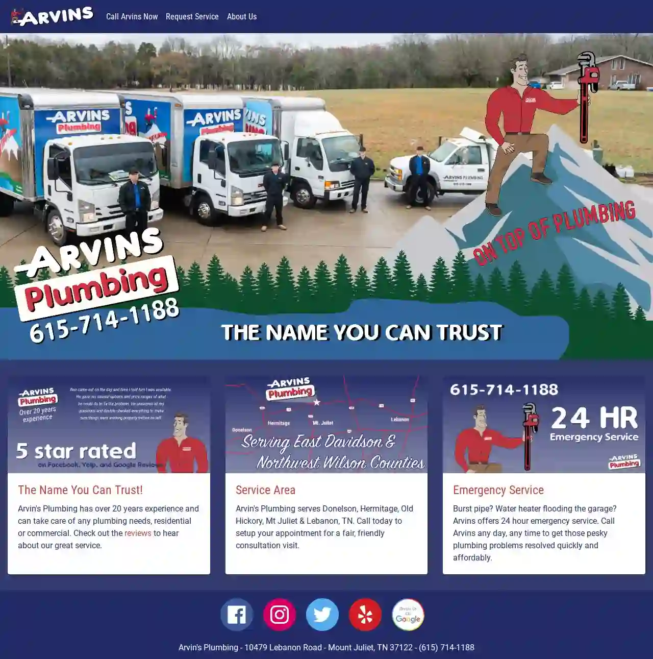 Arvins Plumbing