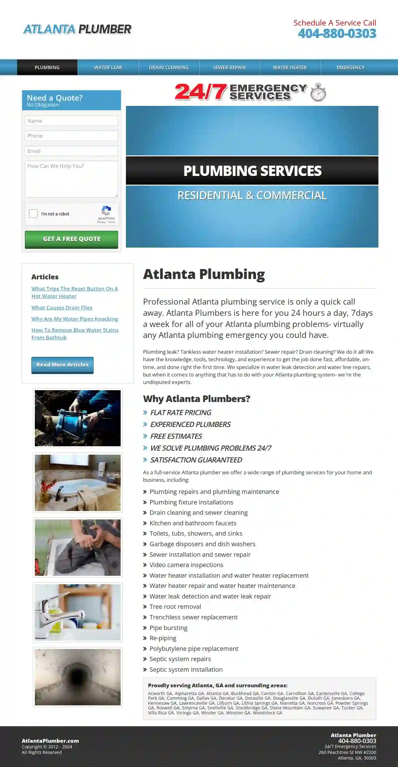 ATLANTA PLUMBERS