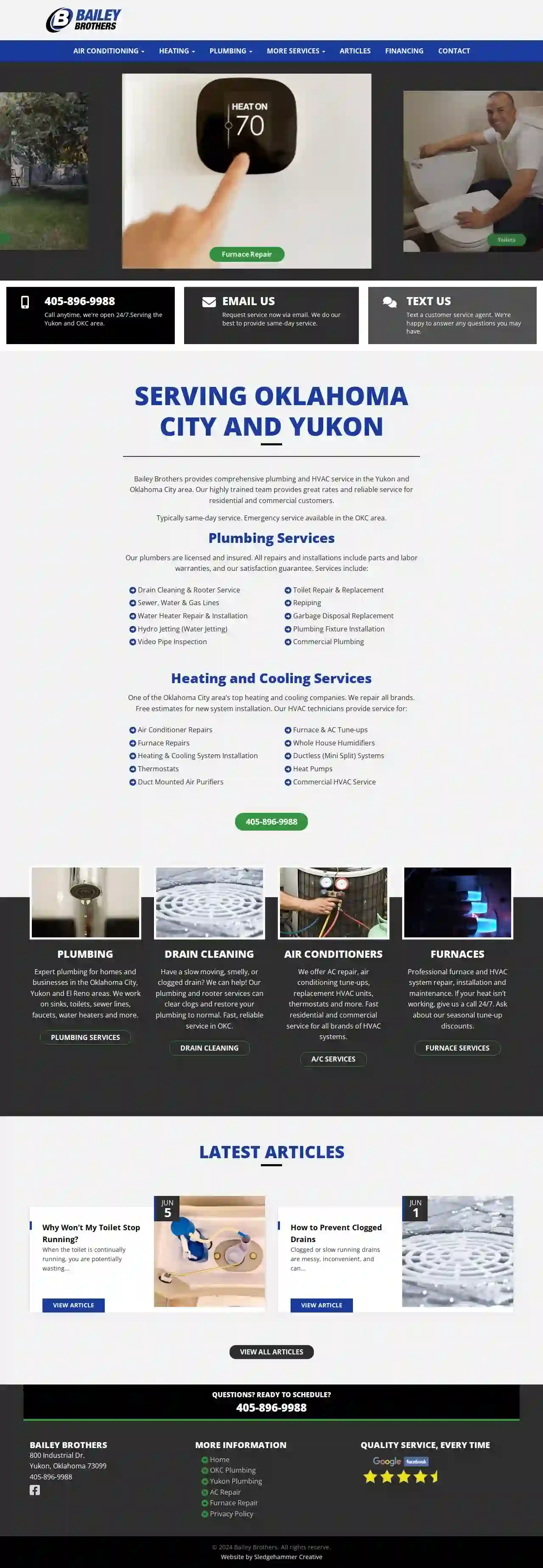 Bailey Brothers Plumbing, Heating and Air Conditioning