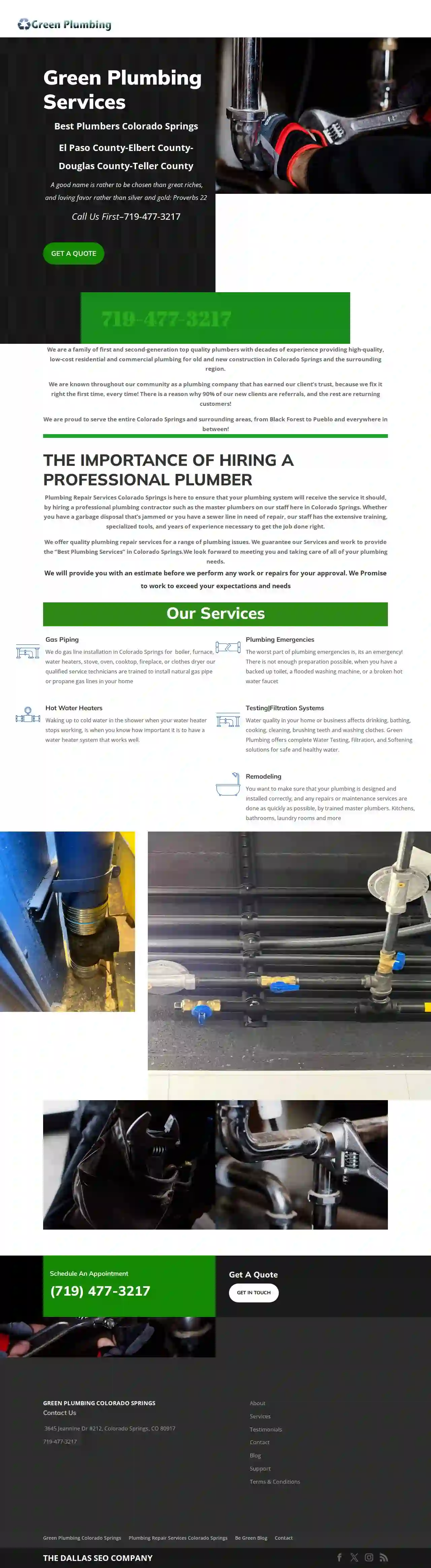 Green Plumbing Inc