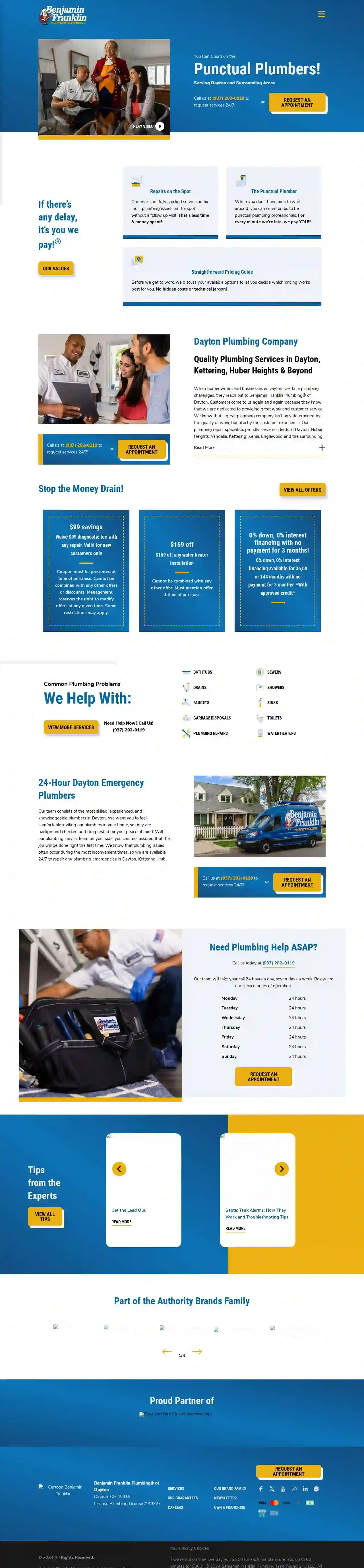 Benjamin Franklin Plumbing & Drains - Dayton, OH