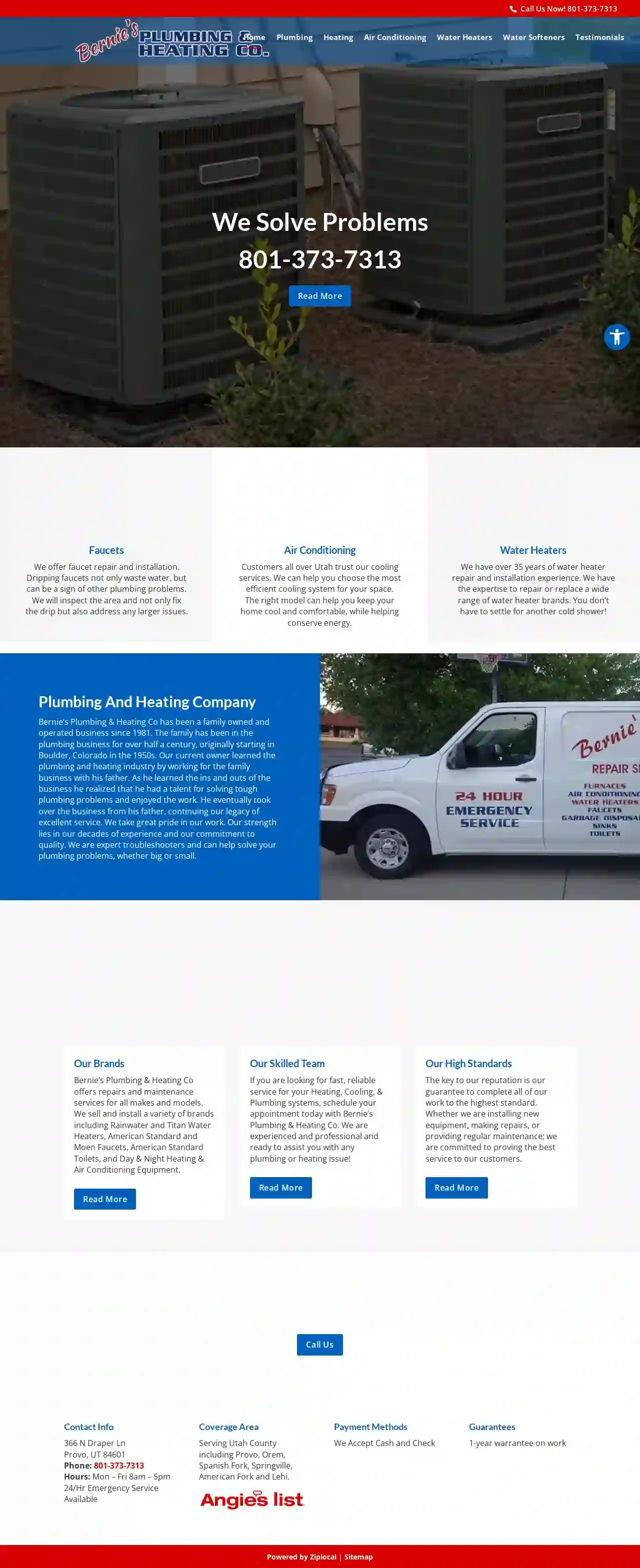 Bernie's Plumbing & Heating Co