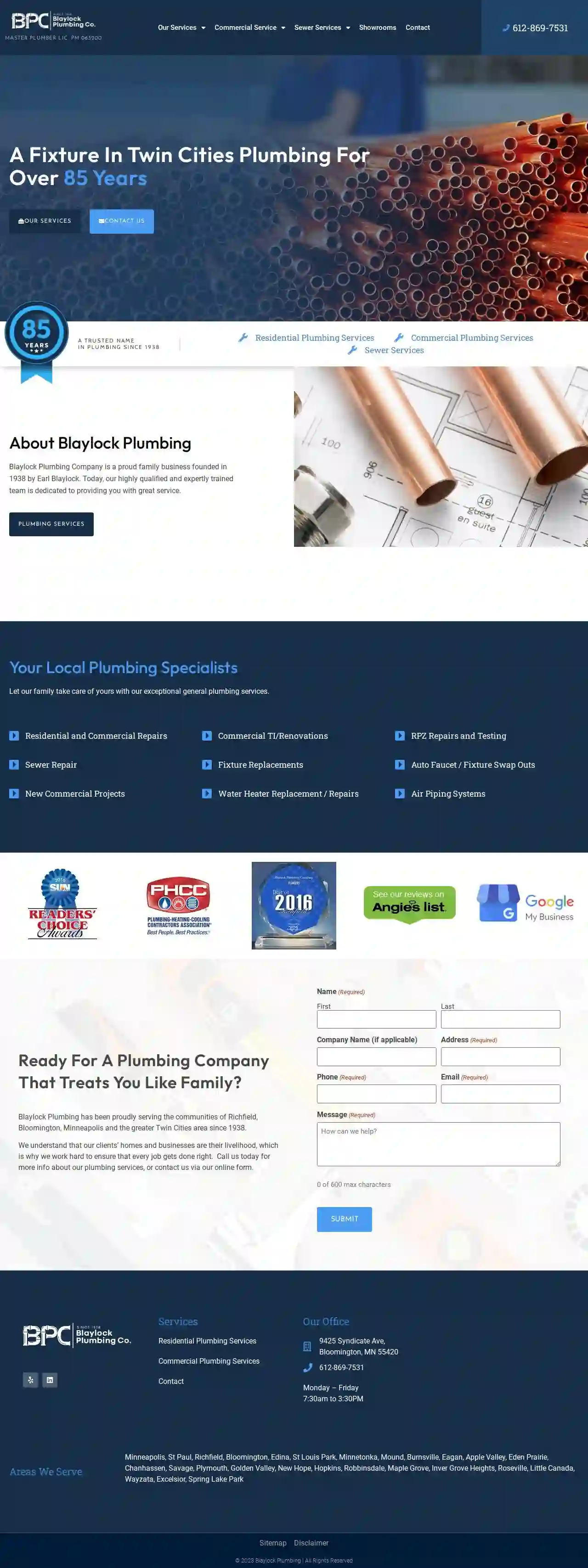 Blaylock Plumbing Co