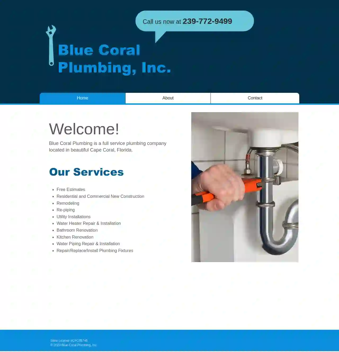 Blue Coral Plumbing Inc.