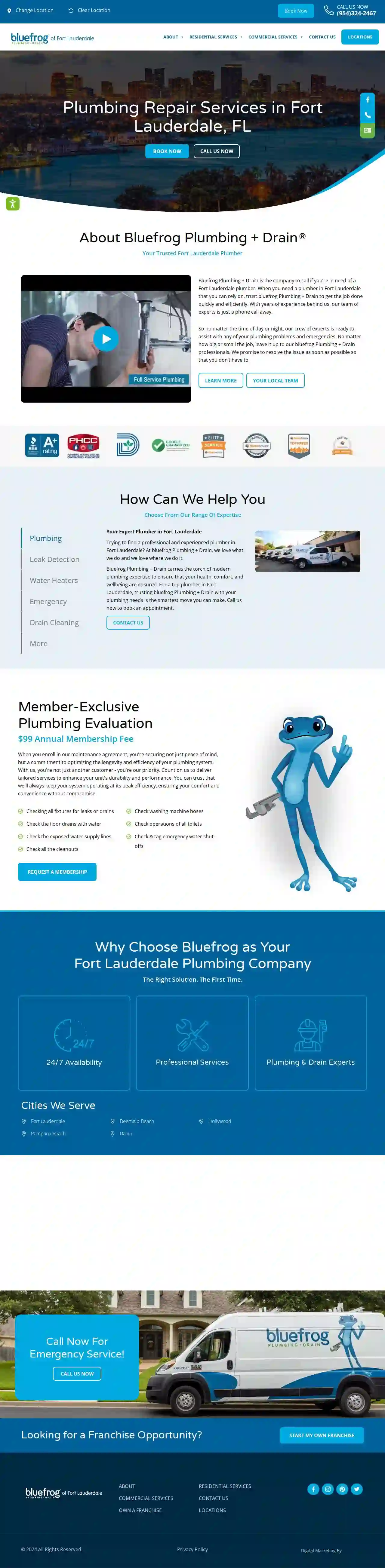 bluefrog Plumbing + Drain of Fort Lauderdale