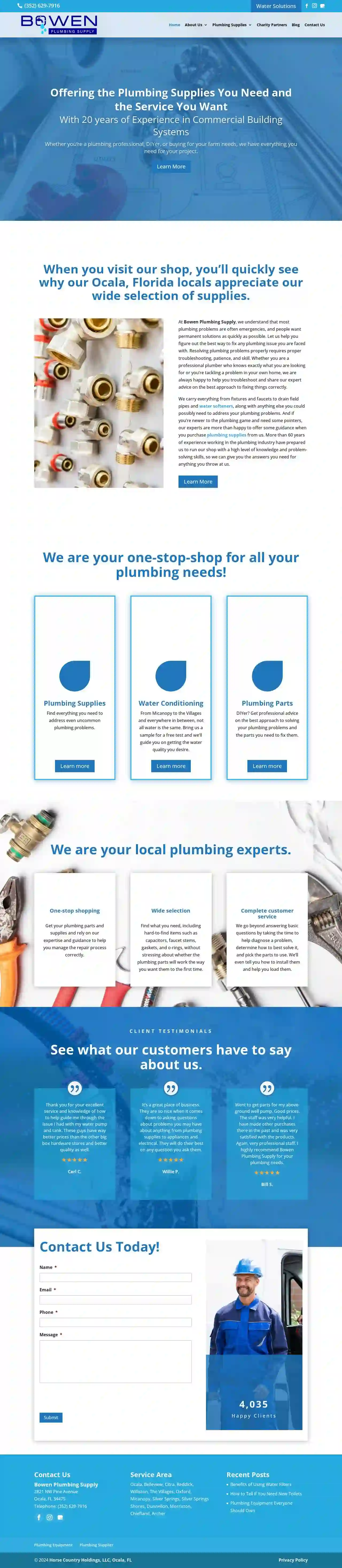 Bowen Plumbing Supply