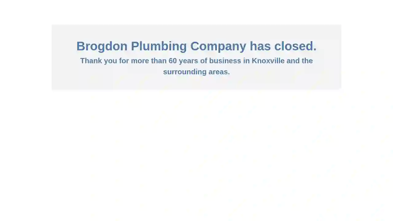 Brogdon Plumbing