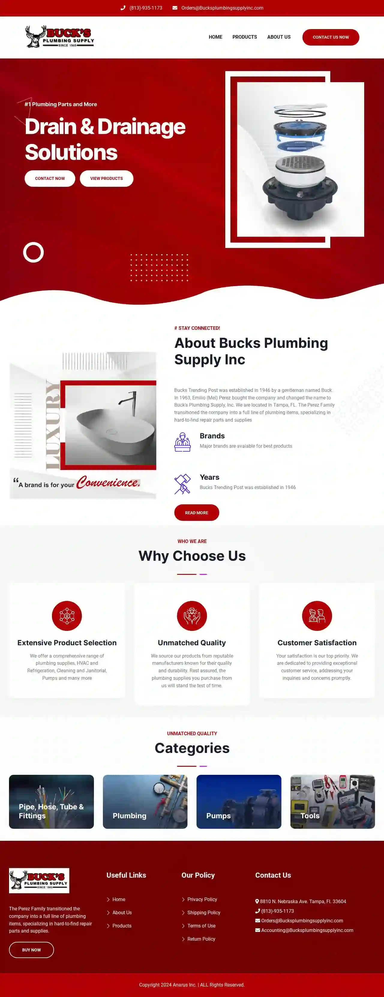 Buck's Wholesale Plumbing Supply