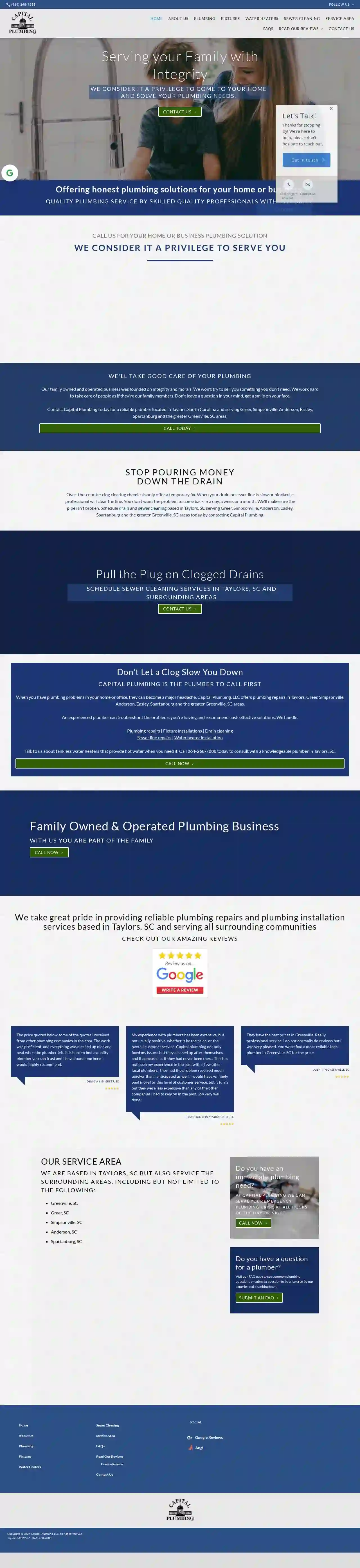 Capital Plumbing, LLC