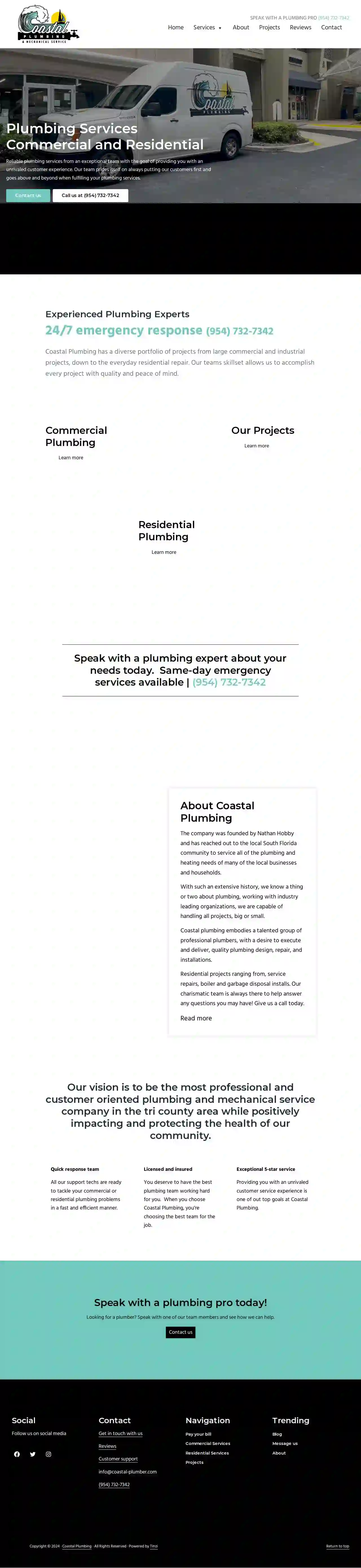 Coastal Plumbing & Mechanical Service