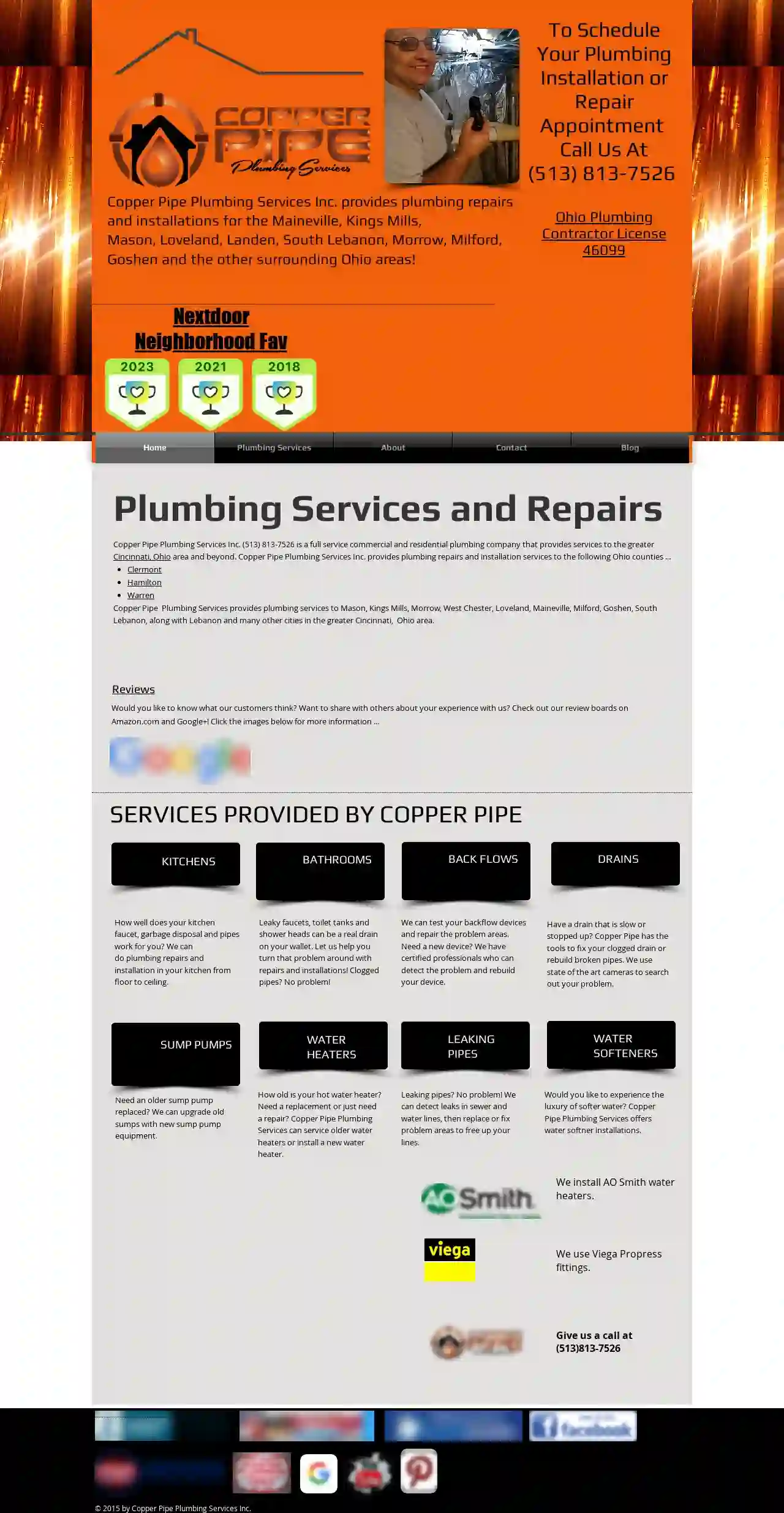 Copper Pipe Plumbing Services Inc.