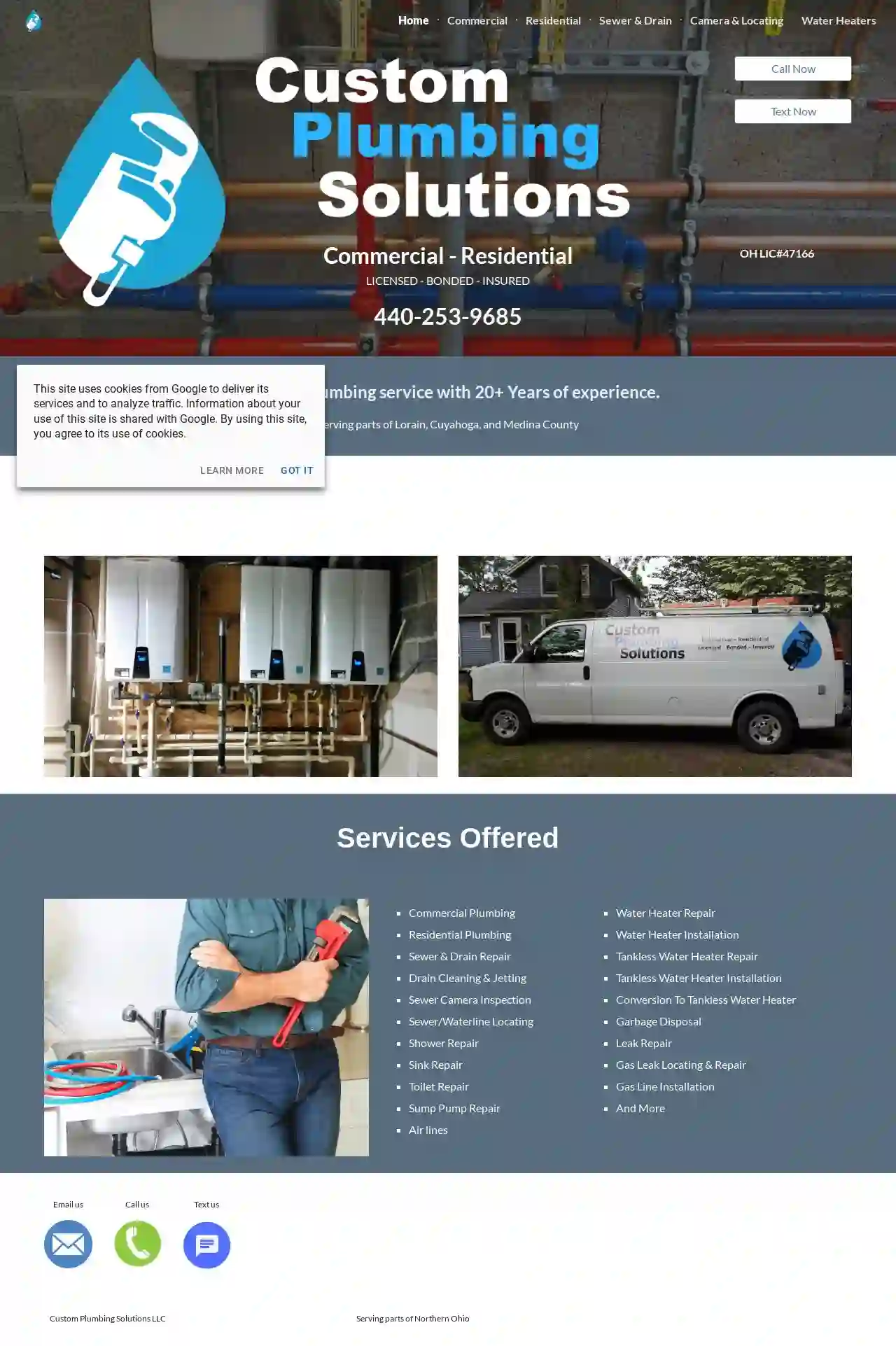 Custom Plumbing Solutions LLC