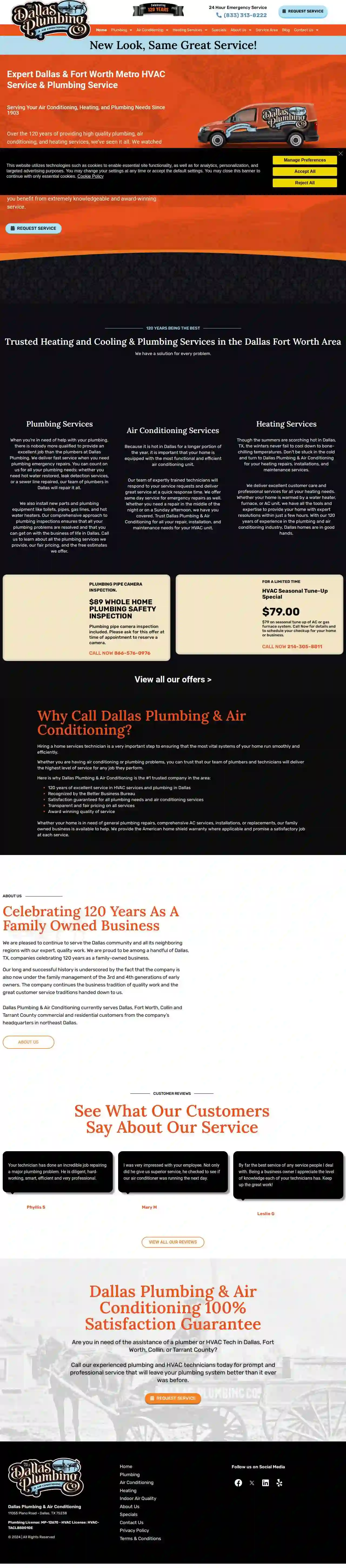 Dallas Plumbing & Air Conditioning