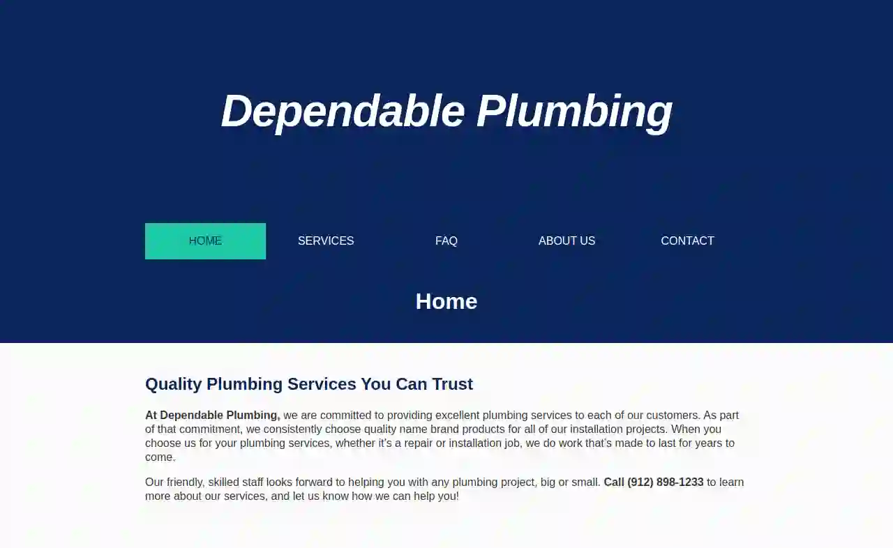 Dependable Plumbing