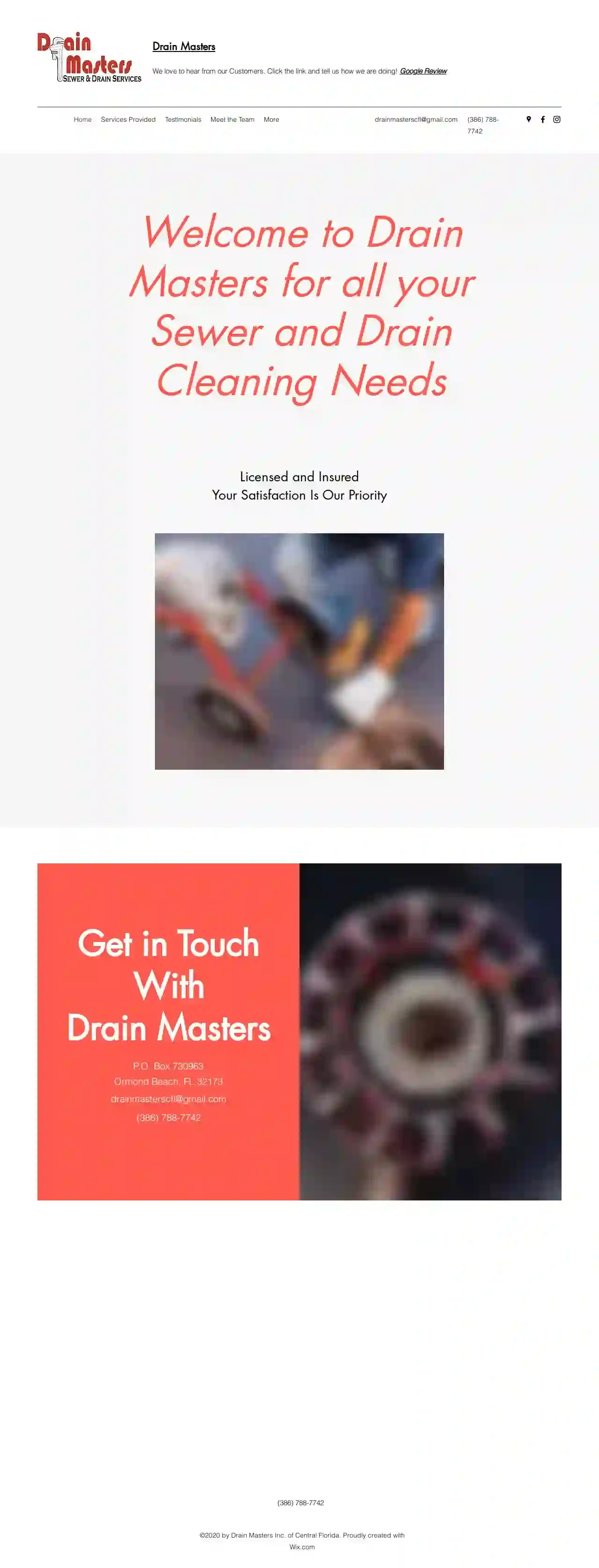 Drain Masters Sewer & Drain Services