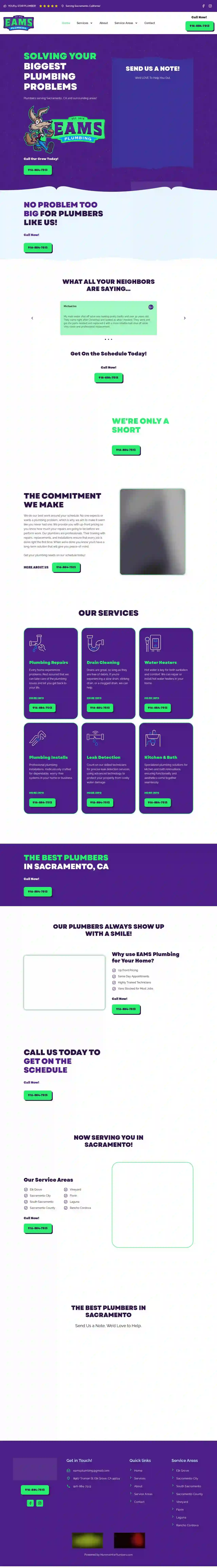 EAMS Plumbing: Sacramento Plumbers