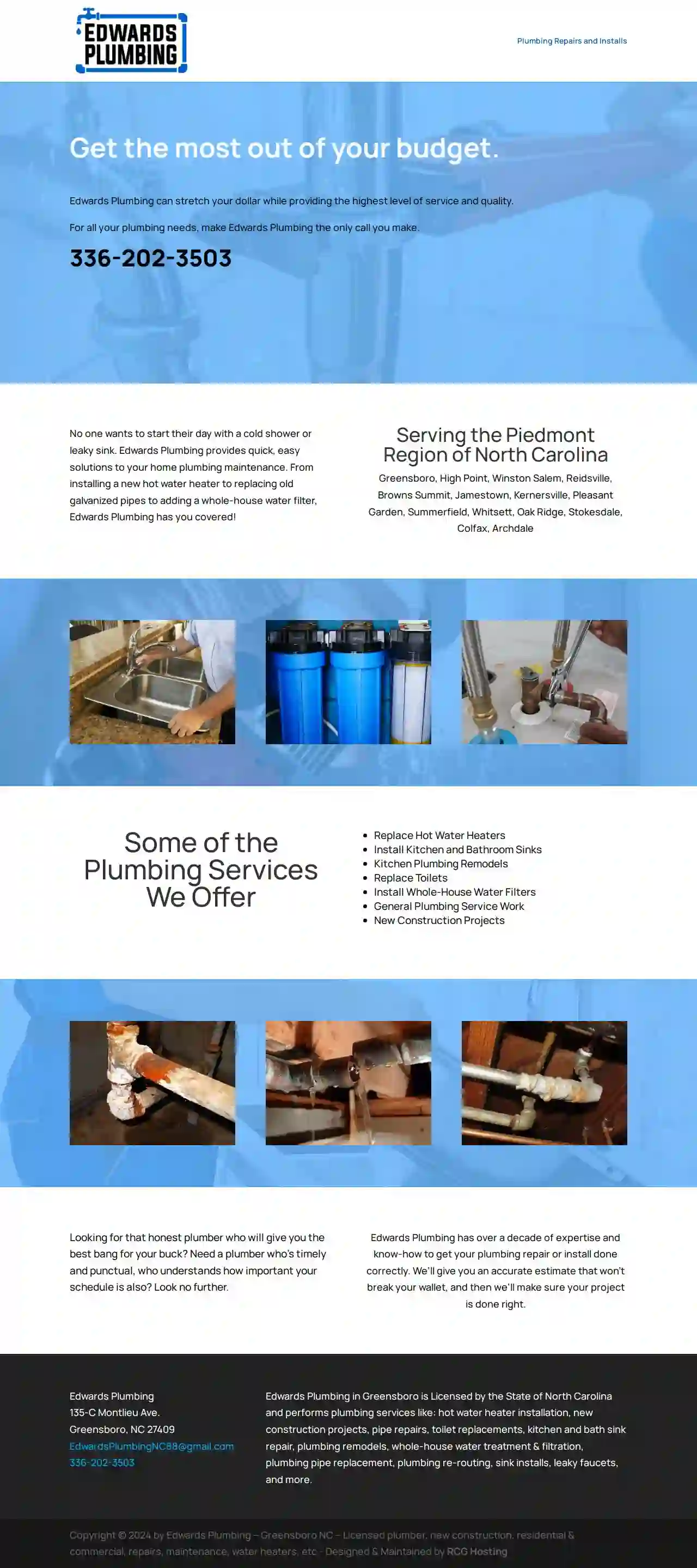 Edwards Plumbing NC, LLC