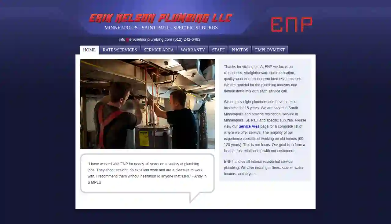 Erik Nelson Plumbing LLC