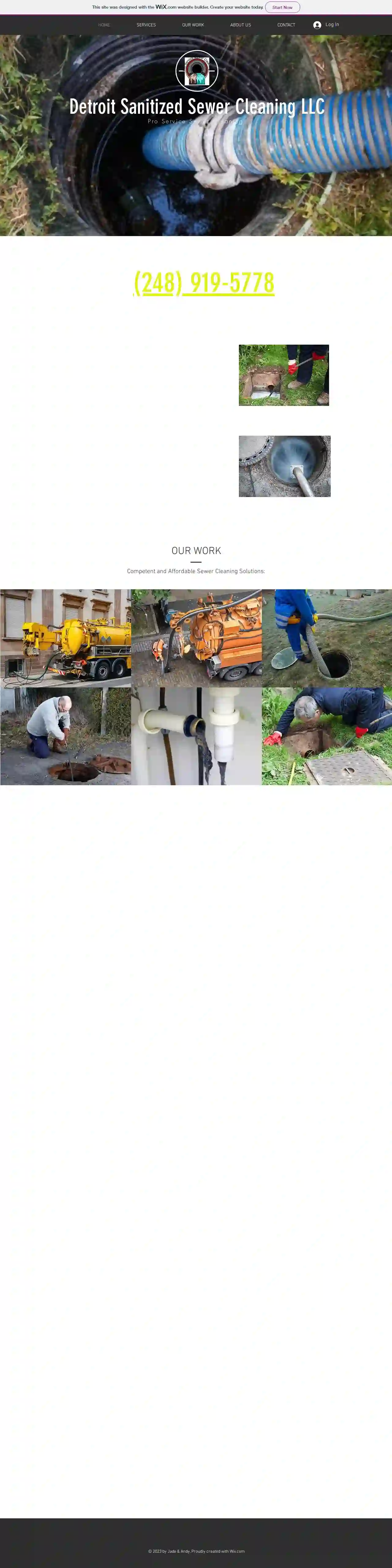 Detroit Sewer Cleaning Plumber Service Contractor