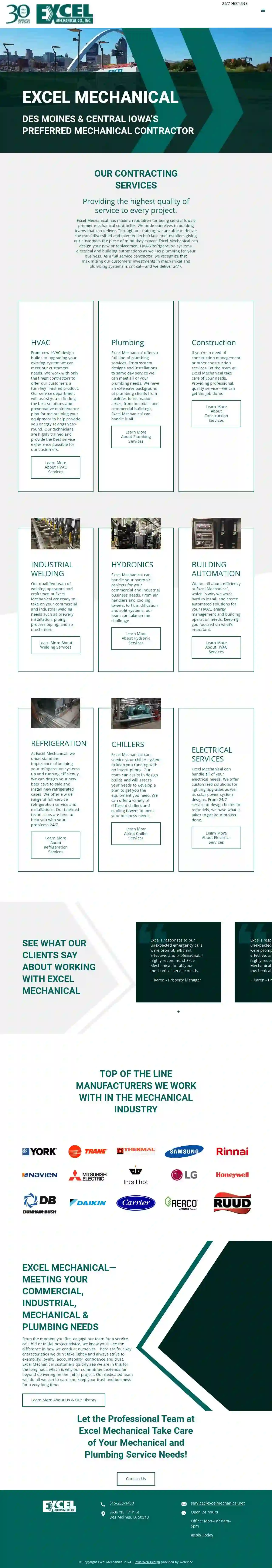 Excel Mechanical