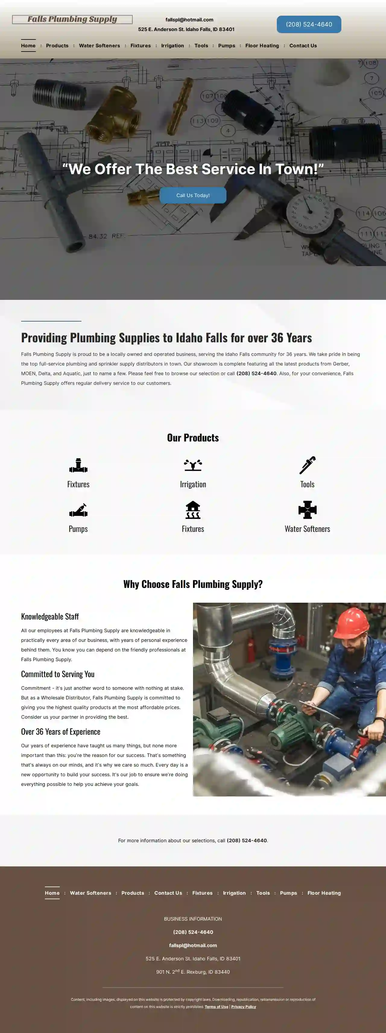 Falls Plumbing Supply Inc