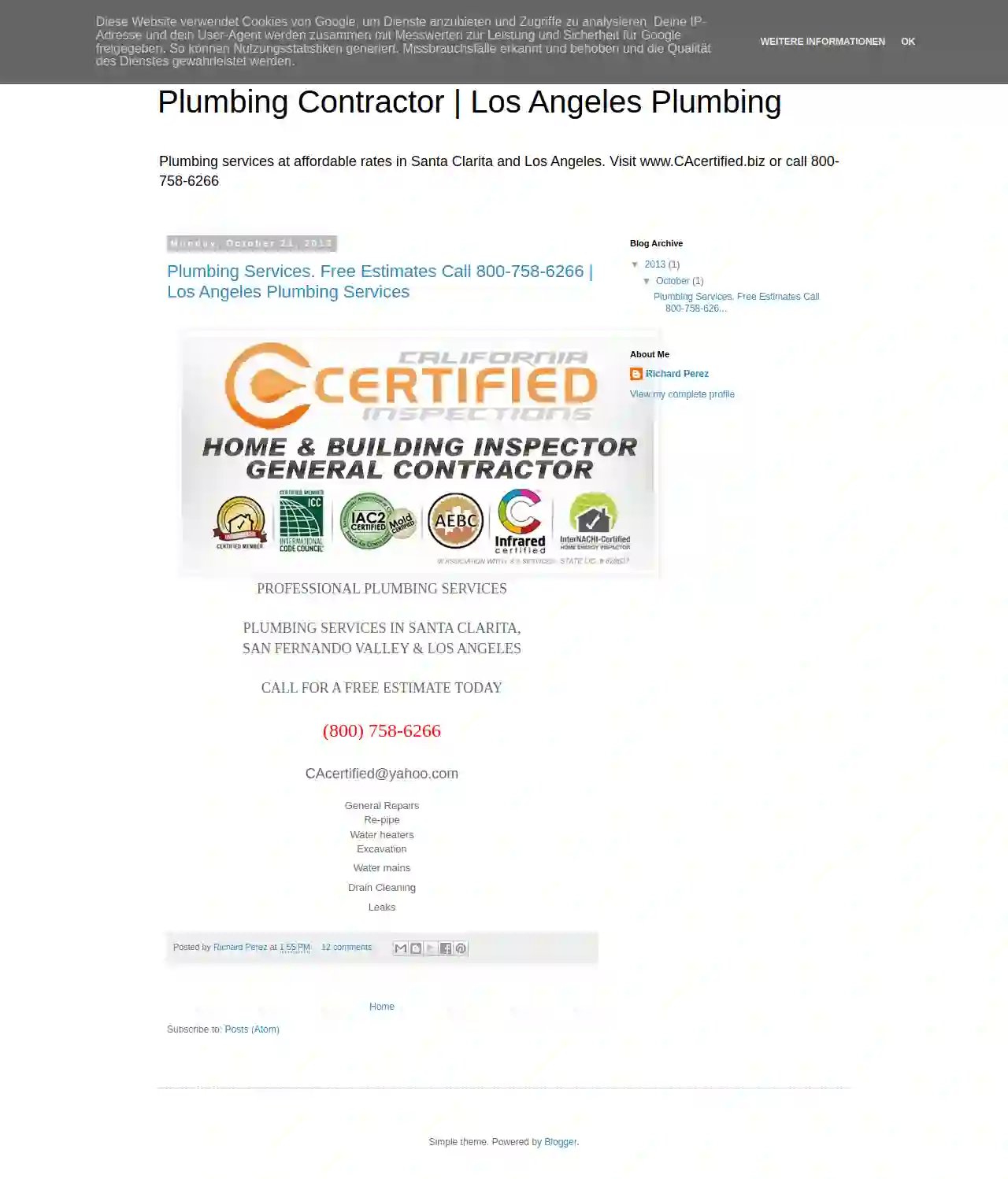 Flores Plumbing