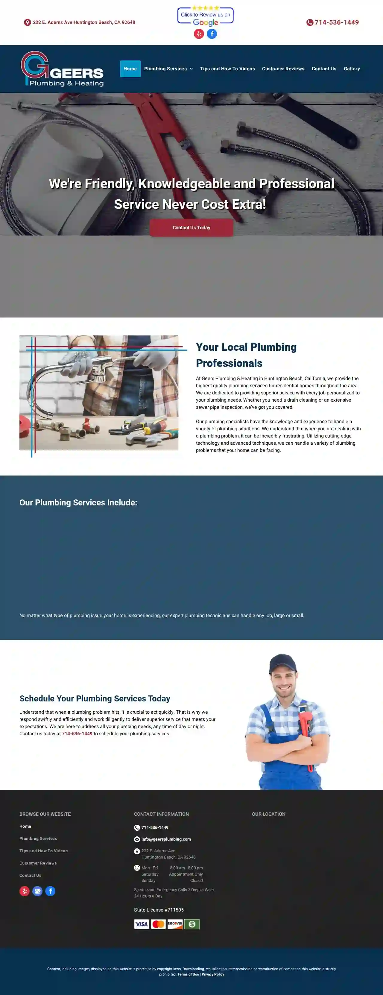 Geers Plumbing Inc.