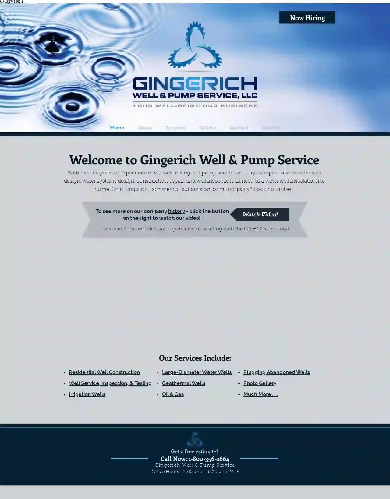 Gingerich Well & Pump Service