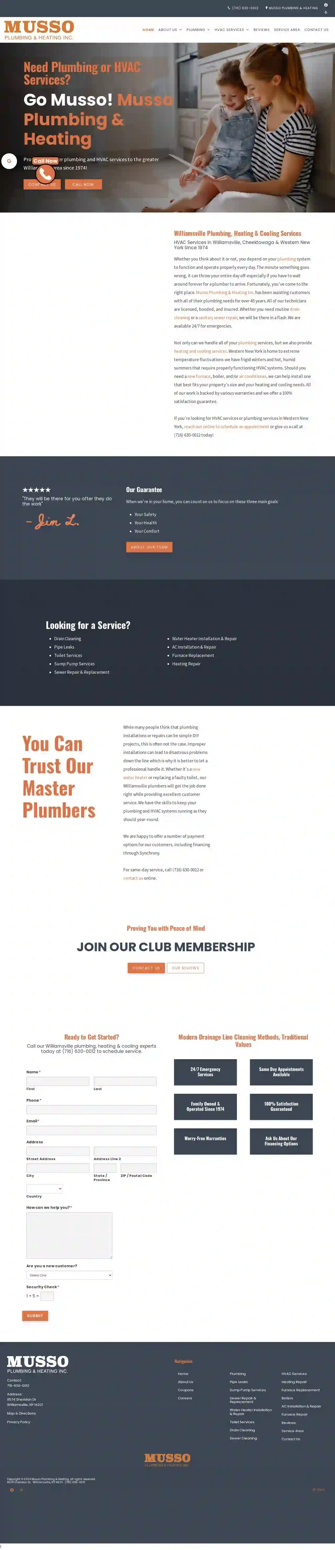 Musso Plumbing & Heating, Inc