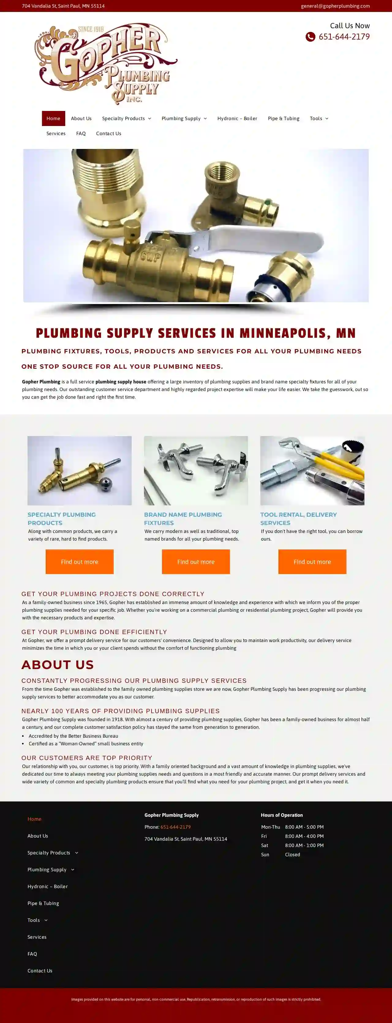 Gopher Plumbing Supply