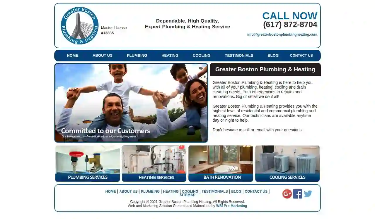 Greater Boston Plumbing & Heating