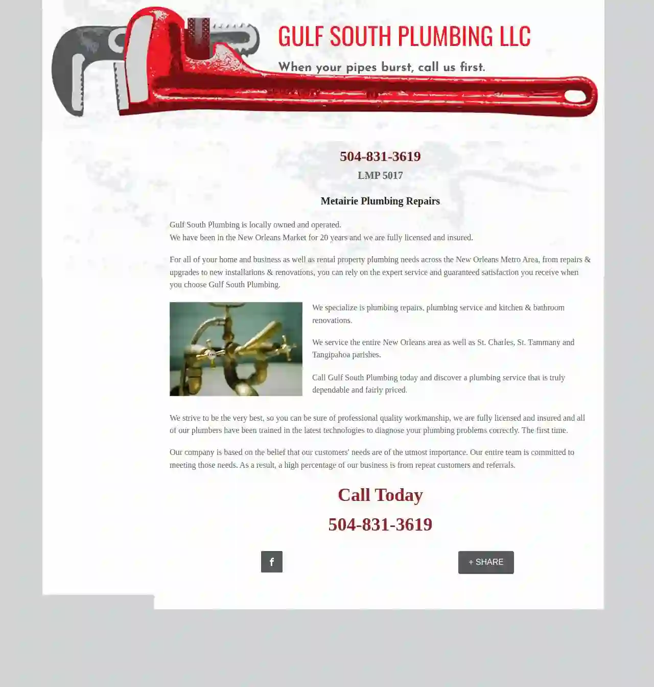 Gulf South Plumbing,LLC