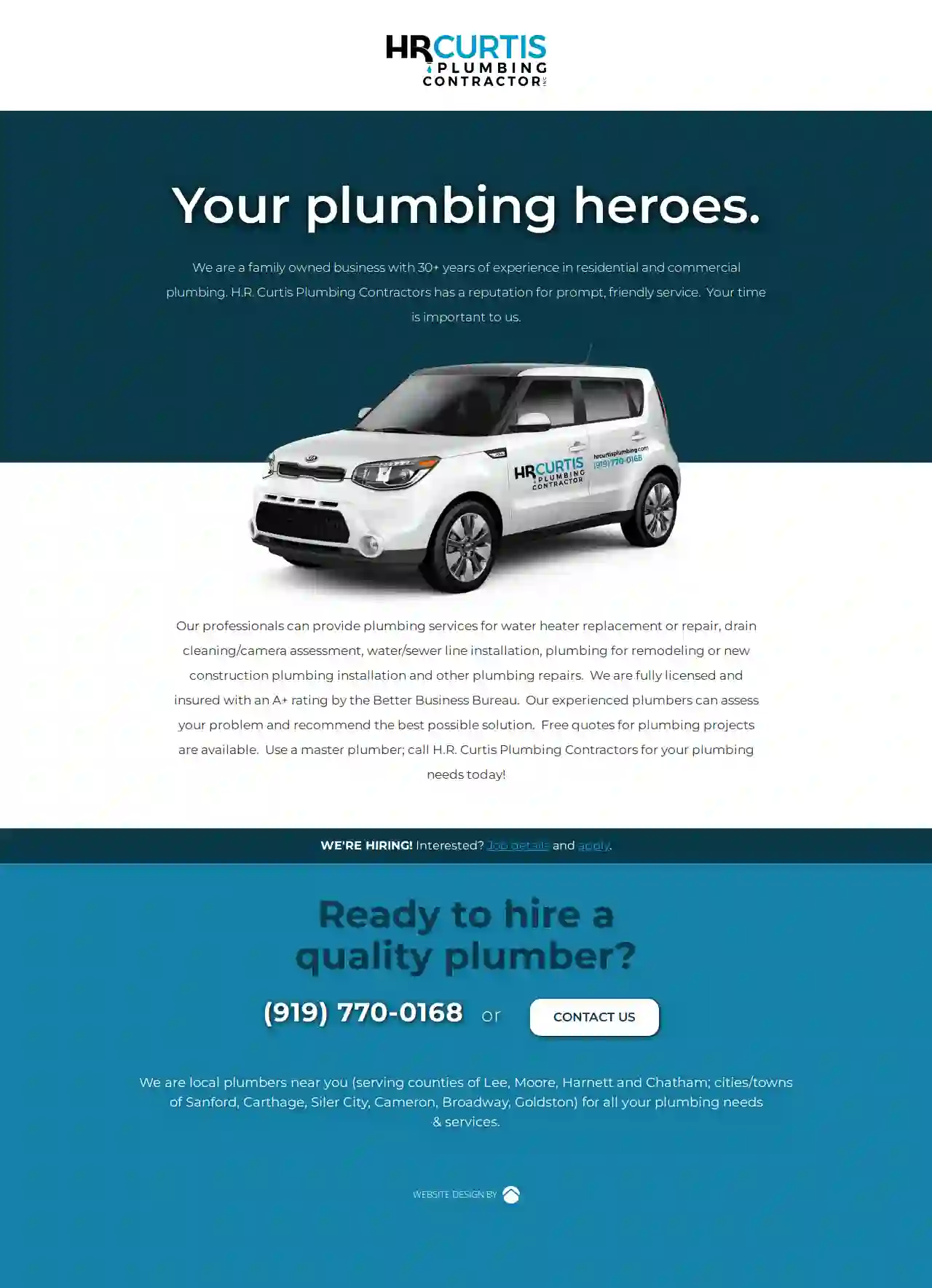 H R Curtis Plumbing Contractor