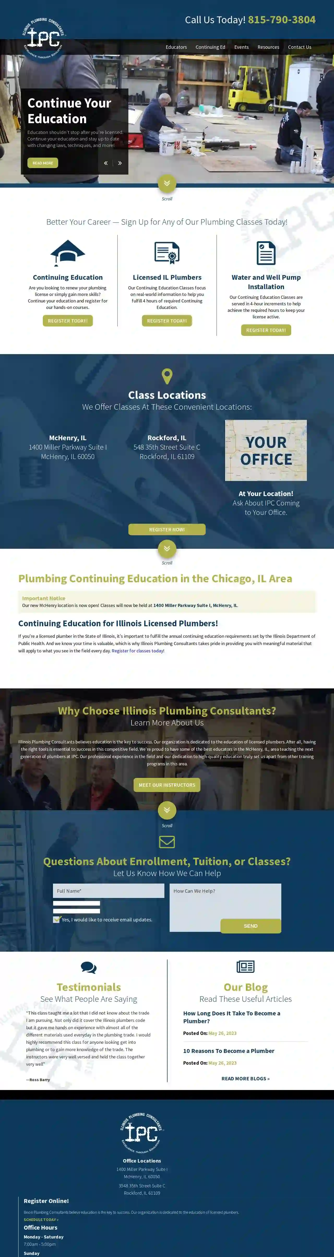 Illinois Plumbing Consultants