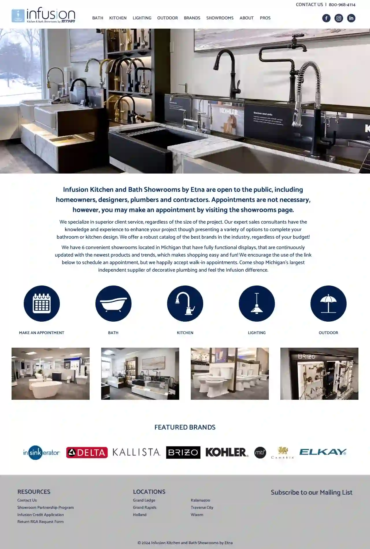 Infusion Kitchen & Bath Showrooms