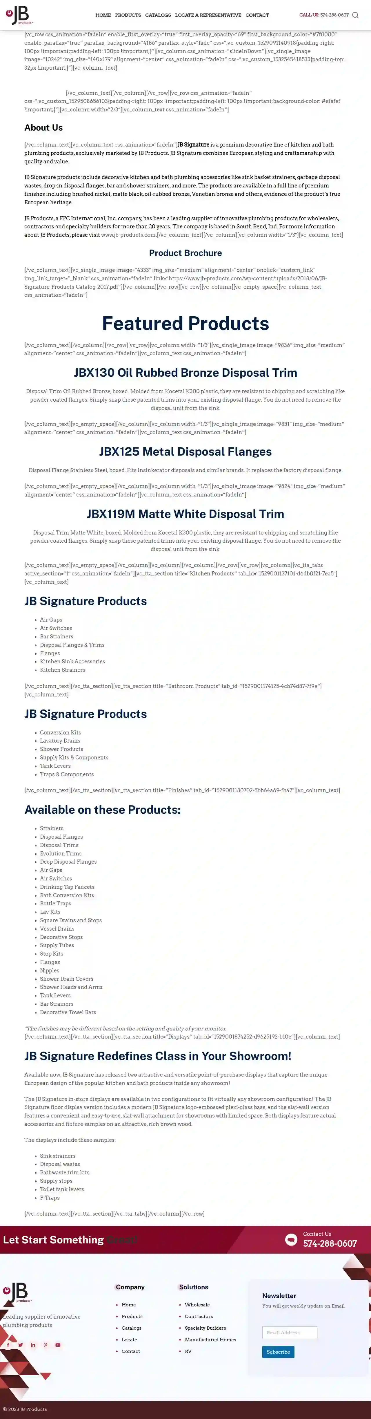 JB Signature Products